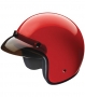 Open Face HCI-10 Red Helmet